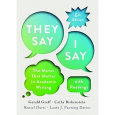 胖橘子 /THEY SAY / I SAY/ WITH READINGS 6/E 2024 (9781324070139) 大學英語教材，提升學術寫作能力, 1個
