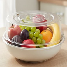 삼공 케이크접시덮개 파티용투명식기커버, 250mm