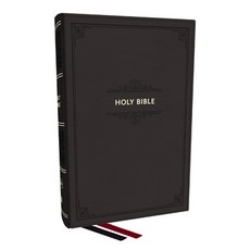 (영문도서)KJV Personal Size Large Print End-Of-Verse Reference Bible Black Leathe... Imitation Leather, Thomas Nelson, English, 9781400347834