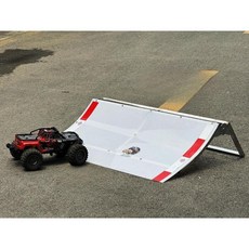 RC 자동차 점프대 경사로 도약대 슬로프 도구 접이식 점프 앵글 레이싱카 장애물 오프로드, 1. 싱글 플레이트, 1개