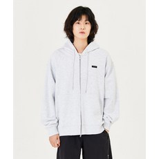 마크곤잘레스 SIGN LOGO WAPPEN OG SWEAT ZIP-UP HOODIE - LGREY Z241UZH030091 915769