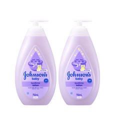 존슨즈베이비 베드타임 로션, 750ml, 2개