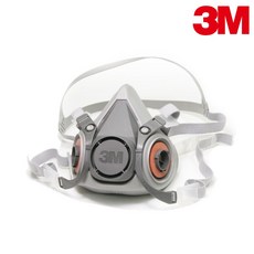 3M 6200 防毒面具組 (選搭5N11濾棉/501濾蓋/6000系列濾罐) - 醫信科技, 不含配件,6200防毒面罩(無配件)