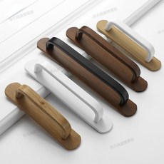 台灣出貨 推拉門把手無孔把手、自粘櫥櫃把手、木門抽屜把手和把手、衣櫃門把手, C,【小號】免費膠水, 1個