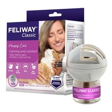 Feliway 費洛蒙 經典版 貓咪舒緩安定補充瓶 30天份 1.6 oz (48 ml), 1個, 一般版插電組, 48ml, 無