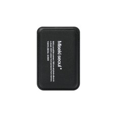 [미세키서울] Misekiseoul graphic mag safe wallet BLACK