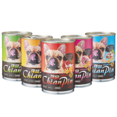 強品 狗罐頭 400g, 1個, 雞肉+蔬菜, 混合口味