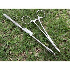 名洋釣具 不鏽鋼脫鉤棒, 1個, 18CM 脫鉤棒