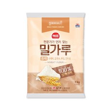 해표 중력밀가루3kg, 3kg, 1개