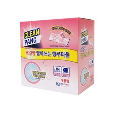 자연톡 여러번 빨아쓰는 두꺼운 일회용 행주 타올 키친타올 대용량, 160매, 1박스