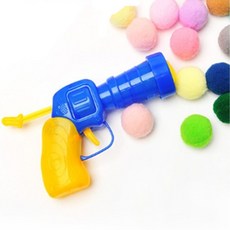 고양이 놀아주는 스폰지공 슈팅건세트 구르는 호기실 심심풀이