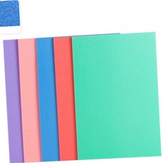 모형만들기 원단 칼라보드롱 5T 파랑색 600x900mm 장 1개입