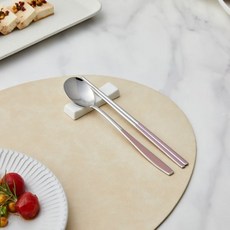 모던하우스 세라믹코팅 수저 세트 핑크 451577