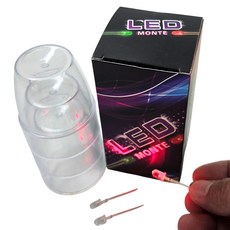 JL매직 눈으로 보고도 절대 맞힐수 없는 LED몬테 마술 교육 시각 공연 무대 학예회, 1개