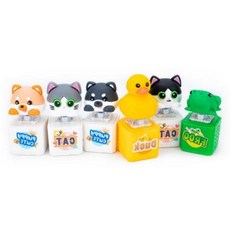 키링키캡 랜덤 사운드 불빛 클리커 딸깍이 키보드 장난감, 단품