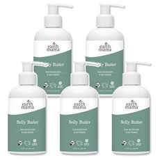 어스마마 벨리 버터 산후 리커버리 셀프 케어 바디 크림 + 알로에 무향 240ml, 5개