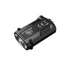 電筒王 NITECORE TINI3 600流明 90米 多色溫鑰匙圏燈 OLED 一鍵極亮 TYPE-C TINI2, 1個, TINI3暗影灰, 暗影灰