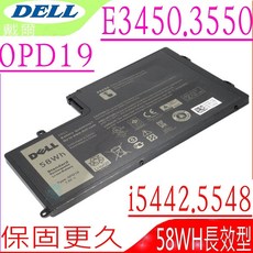 DELL 戴爾 Inspiron 15 5547 15 5548 筆記型電腦電池 (型號: 0PD19 0DFVYN 58DP4), 1個, 戴爾電池 保固一年一個月