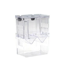 열대어 구피 치어통 산란 격리 2단부화통 이동장 출산용 수초통 치어관리 구피엄마