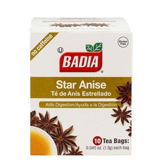 Badia 바디아 - 스타 아니스 티 카페인 프리 티백 10개, Badia - 스타 아니스 티 카페인 프리 - 티백 1