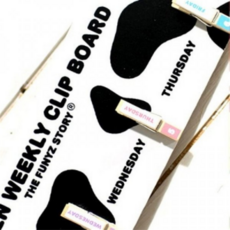 [FUNYZ] 일주일 스케쥴 메모클립보드