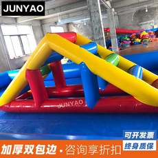 에어바운스 사다리 운동회 체육대회 장애물 징검다리 에어사다리, 삼각형 사다리 4m(두꺼움)