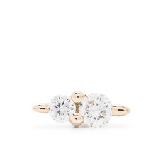 마리아블랙 14kt yellow gold Hazy Gleam Piercing diamond single earring