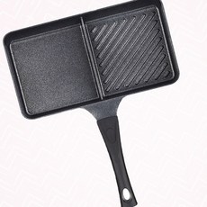 그릴팬 키친아트 트윈 브런치 토스트 사각팬, 1개