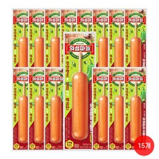 롯데햄 의성마늘프랑크 매콤땡초, 15개, 65g