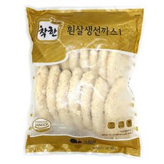 크로바 흰살 생선까스 1.2kg(80g x 15개), 15개, 80g