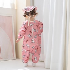 아이레빗 국내생산 아기 유아 미술가운 방수 전신 문센 촉감놀이 모래놀이, 러블리 레빗