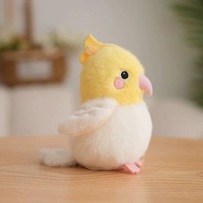 푸들인형 강아지 애착 리얼펫 진짜같은 인형, 1개, B. 왕관앵무 성조