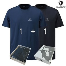 [정품] 블랙야크 BLACKYAK 25SS 남녀공용 하절기 2팩 반팔티셔츠 공용라운드더블반팔티 1BYRTXU902 (BON) {균일가 딜}