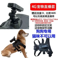 바디캠 고양이 관찰 카메라 액션캠 cctv, C. 반려견을 위한 4G 라이브 방송 음악 라, B., C. 256G, C. 4G 라이브 방송용 강아지용