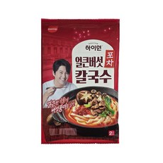 [푸른들마켓][삼립] 얼큰버섯칼국수366g, 366g, 1개