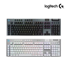 [로지텍코리아 정품] 로지텍G G915 X LIGHTSPEED 로지텍 무선 게이밍 키보드, 갈축, 텍타일 화이트
