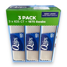 Q-tips 紙軸棉花棒, 1875個裝, 1個