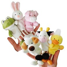 구니스토어 손가락인형 인형극 교육완구 극놀이 동물교구