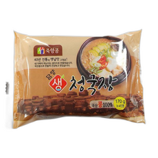 (산정마을)산정마을 담양 국산콩 청국장, 12개, 170g