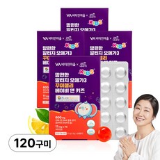 비타민마을 금쪽같은내새끼 맘편한 알티지 오메가3 꾸미젤리 베이비 앤 키즈 비타민E, 4개, 30정