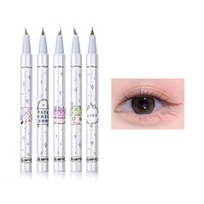 PINKCAT FLORTTE花洛莉亞萬向眼線液筆 360度轉向 防水防汗不暈染多用旋轉筆頭, 1個, 花洛莉亞萬向眼線液筆｜05莓莓子, 花洛莉亞萬向眼線液筆｜05莓莓子