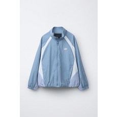 ZARA 자라 컬러 블록 로고 자수 레인코트 - 하늘색 RSU743 BKP910