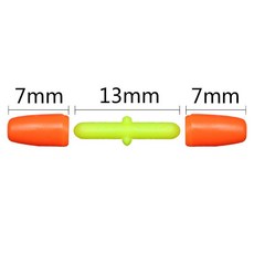 【釣友俱樂部】30組 磯釣筏釣快速鉛墜 通心不傷線 漁具配件, 1個, 13mm（顏色隨機）,30組
