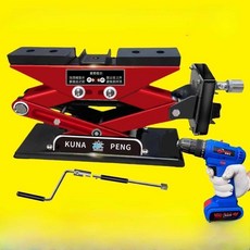 수동 상승 작키 리프트 차량용 리프팅 공구 플랫폼, 2.8톤 유압 잭 성능 강화 장치, 1개