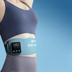 디프 19단계 저주파 온열 EMS 슬림 트레이닝 복부 벨트 마사지기