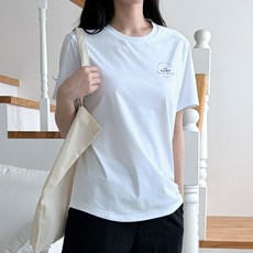 아이더 여성 기능성 쿨링 라운드 반팔 티셔츠 여름 데일리웨어