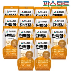 (대영) 파스퇴르 단백질 플러스 곡물맛 프로틴음료, 195ml, 14개
