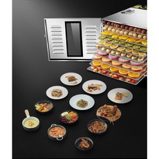 皇瑞 食物烘乾機 10層 110V 不鏽鋼, 1年保固,無矽膠防沾墊