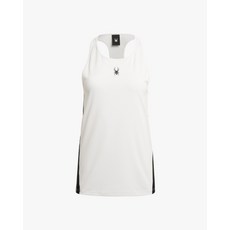 [국내 매장품] 스파이더 SPYDER 여성 트레이닝 레이어드 슬리브리스 SPGFCNSL252WWHT 128718