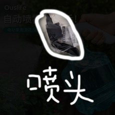 Ouslife 電動噴水壺 澆花器 USB充電 自動灑水器 家用澆花園藝灑水壺, 1個, 【智能充電 3小時續航】備用噴霧頭*1,【澆花打掃 一壺搞定】3L超大容量